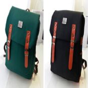 Polyester fabric backpack images