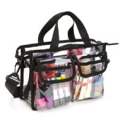 Kunststoff PVC Clear Make-up Set Tasche images