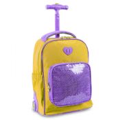 School Backpack Bag With Wheels images