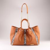 Snake skin PU casual style handbags images