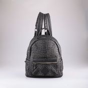 Weberei PU unisex Ohrstecker Designer Rucksack images