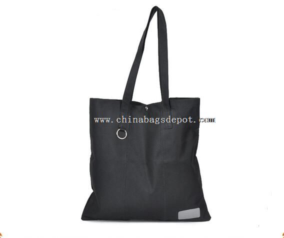 nylon classic shopping bag