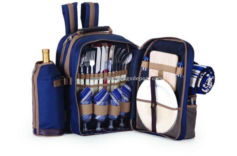 Picnic Backpack with Blanket