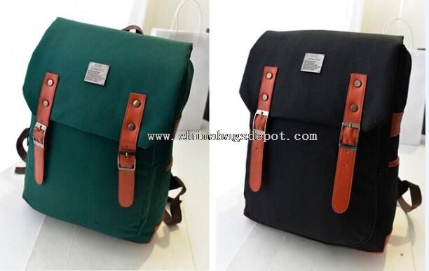 Polyester fabric backpack