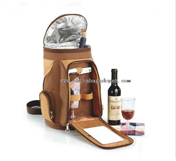 Polyester insulated picnic bag