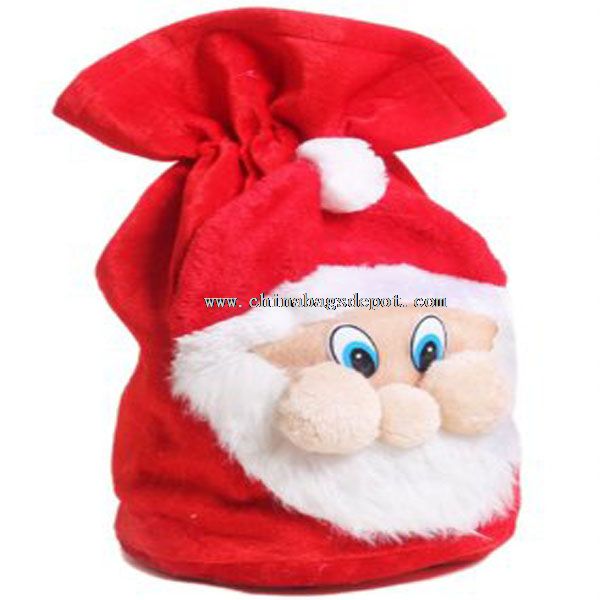 saco relativo Ã  promoÃ§Ã£o do saco santa com drawstring