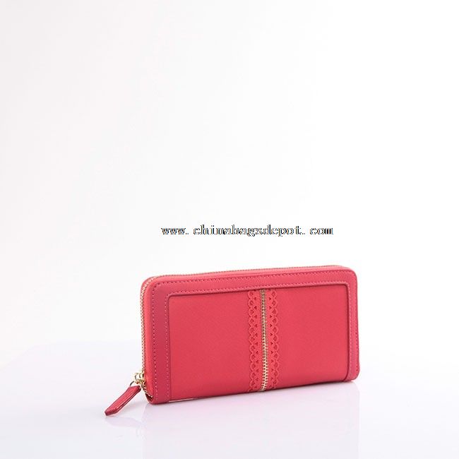 PU laser ladies wallet