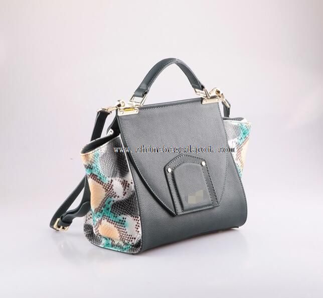 PU leather hand bag