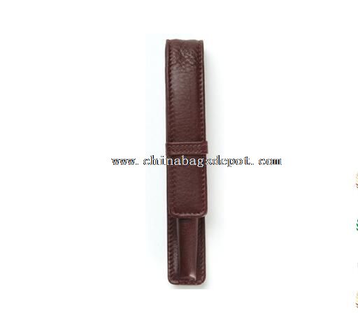 PU leather pen bag