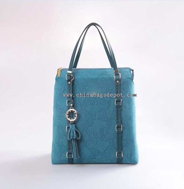 Python azul bolsas