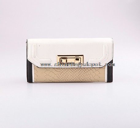 Snake pattern ladies wallet