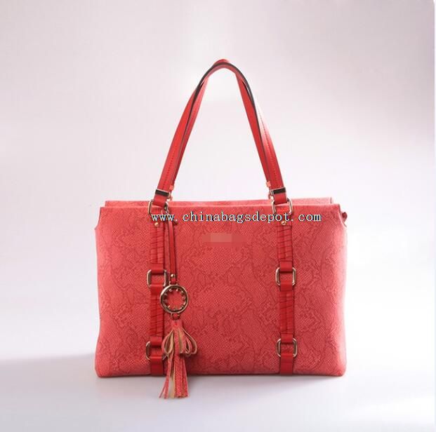 Special technology strap unique PU handbag