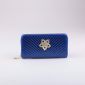 Blue Ladies PU Leather Purse small picture