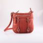 Burgunder PU Satchel bag small picture