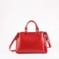 Leather designer handbags woman in red small picture