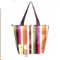 shopping tote bag with zipper small picture