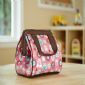 Zipper closure PEVA lining durable insulated lunch bag small picture