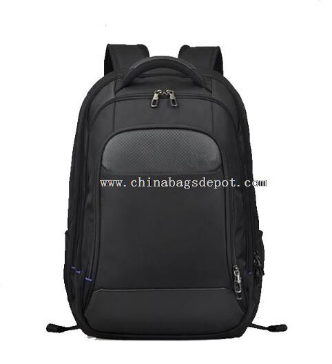 Desporto preto acolchoado mochila saco