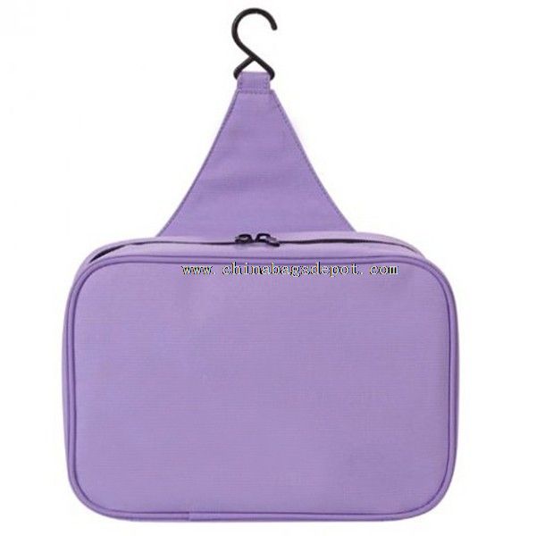 Toiletry bag purple