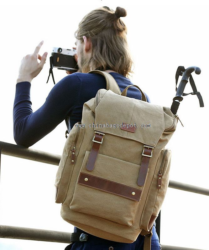 Travel Tactical Military Canvas Backpack