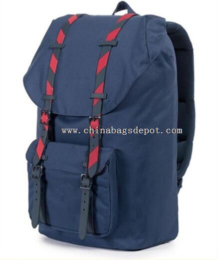 trendy canvas school bag