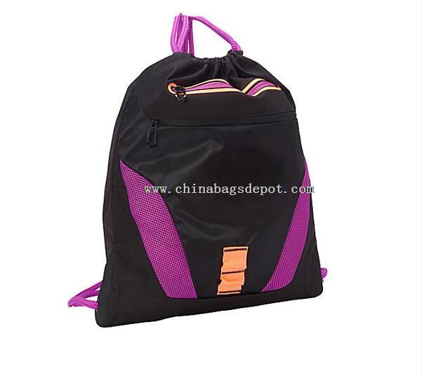 Waterproof nylon drawstring bag