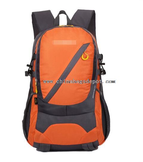 Mochila de senderismo camping solar resistente al agua