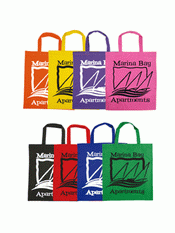 Manico corto cotone Tote Bag images