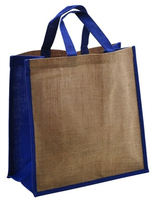 Sac de Jute bleu