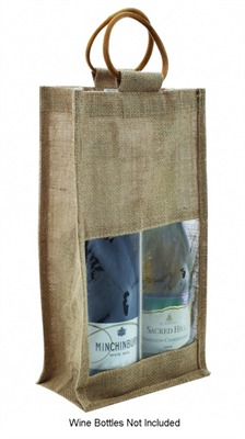 Eco Friendly 2 Bottle Bag