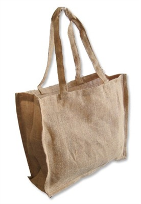 Jute Handle Carry Bag