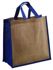 Blue Jute Bag images