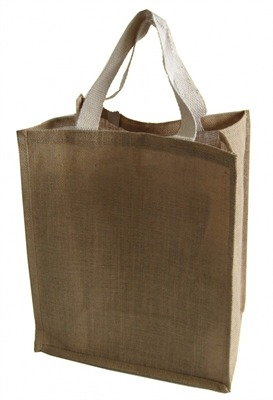 Six Bottle Cotton Handle Bag