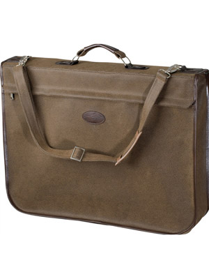 Vestito marrone borsa