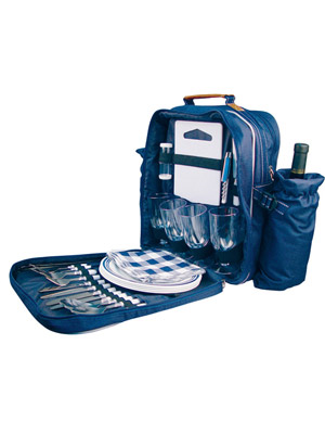 Four person picnic backpack