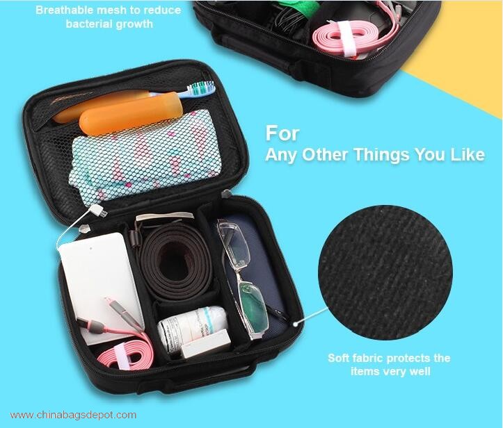 Novelty polyester fabric travel bag