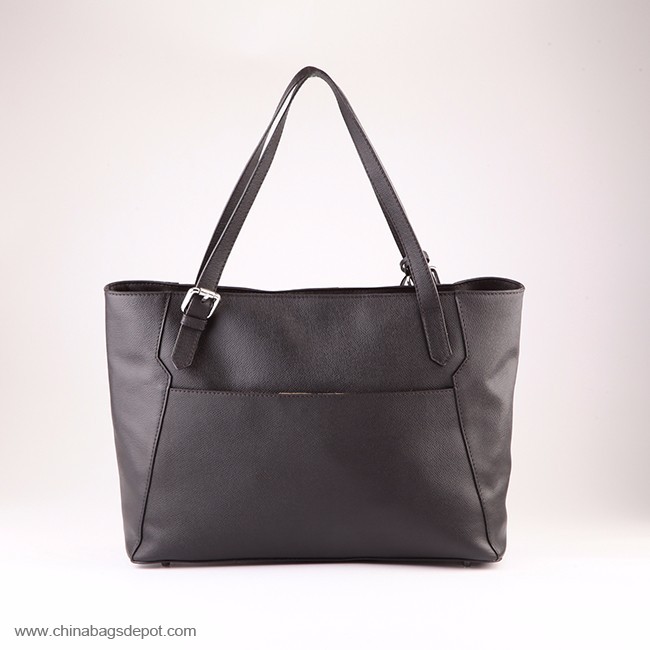 Couro elegante tote bags 