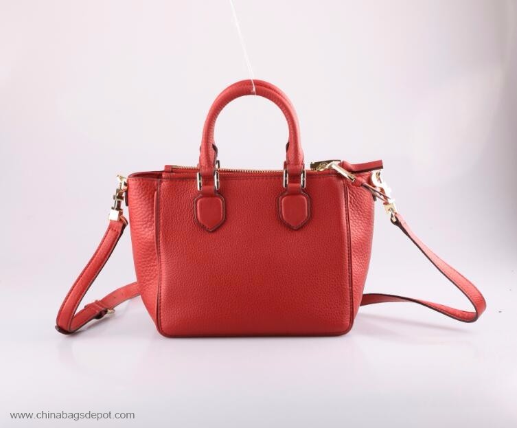 With long strap 100% genuine leather handbags 