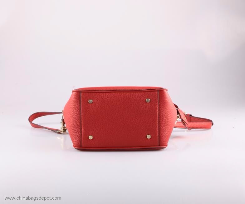 With long strap 100% genuine leather handbags 