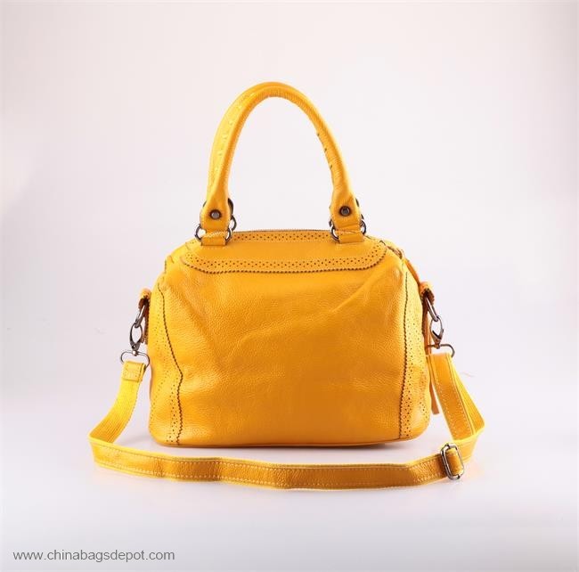 Leather handbag