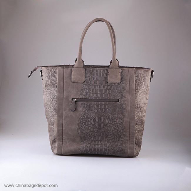Exotic snake skin handbag