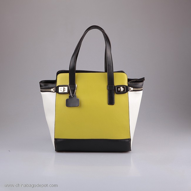 Med logo tryckt hand bag lady