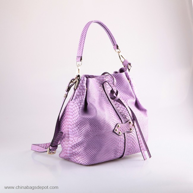 PU frauen Drawstring handtasche