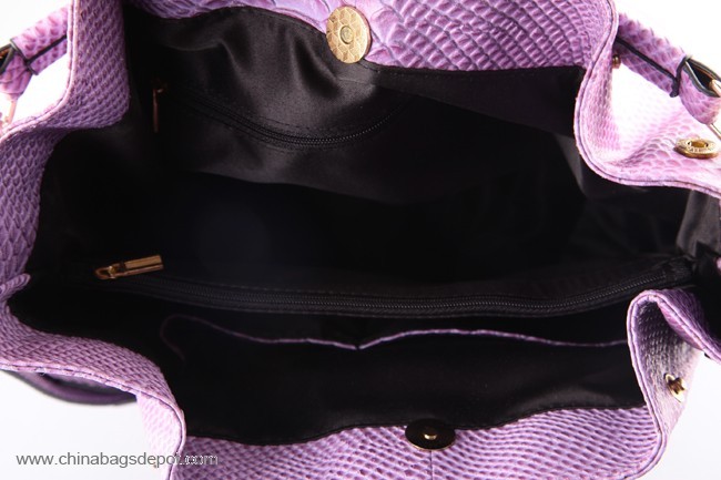 PU women drawstring handbag