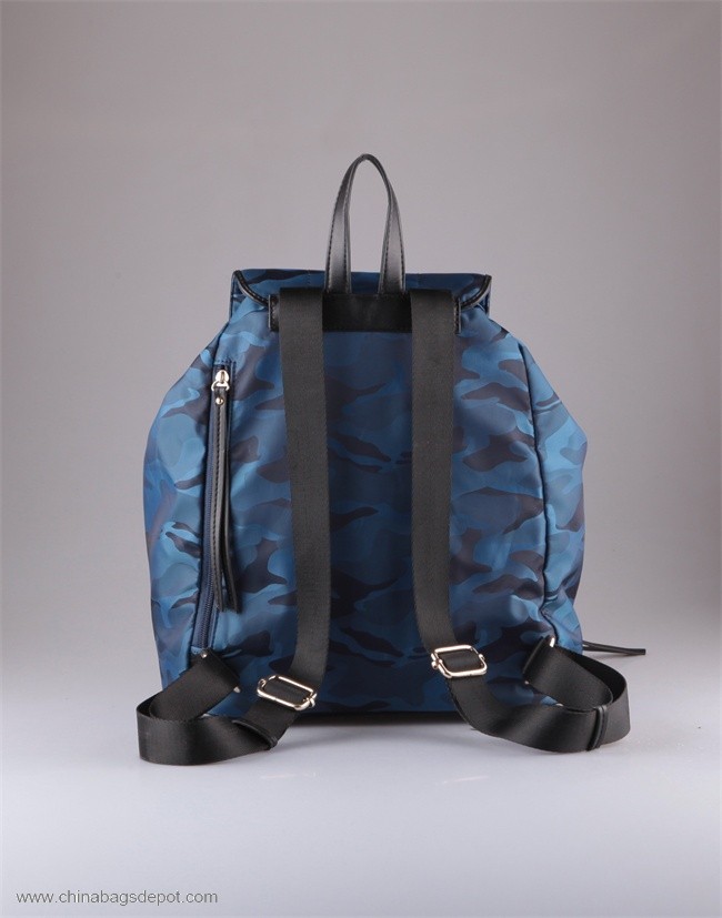 Große kapazität blau Camouflage Nylon rucksack