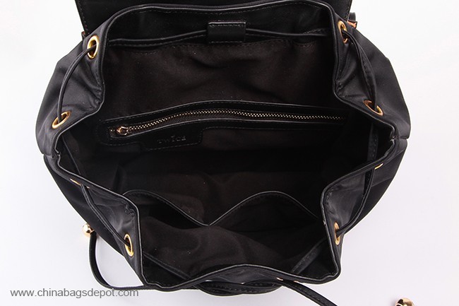 Impermeabile in nylon vecchia moda zaino borsa