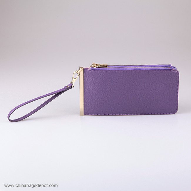  signora alla Moda vera pelle funzionale clutch wallet