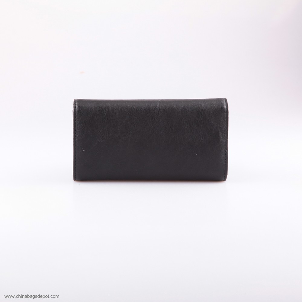 Ricamo Scarpe Ragazza Leather Wallet