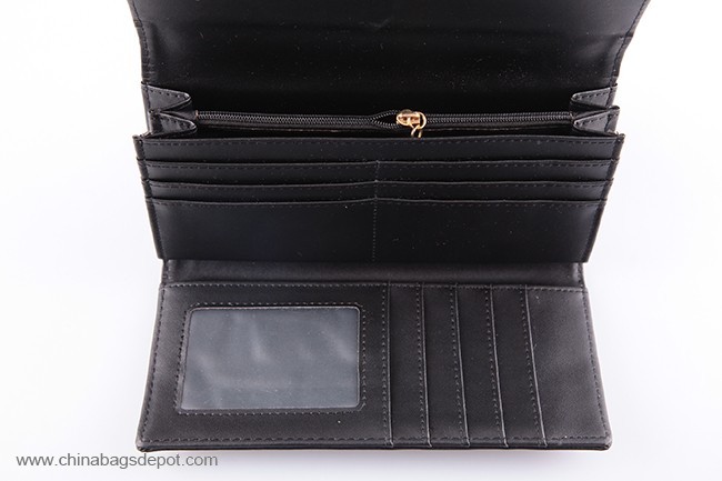 Ricamo Scarpe Ragazza Leather Wallet