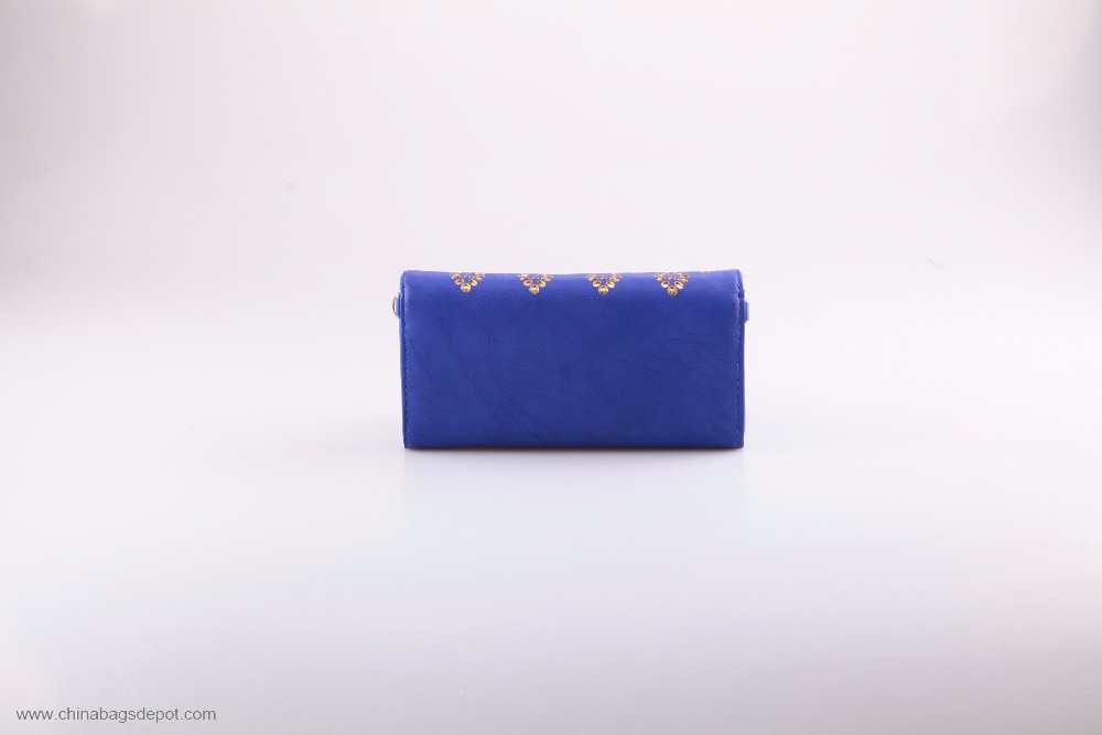Card holder wallet combination with long strap